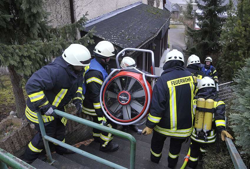 Defekte Heizung lste Groeinsatz der Feuerwehr aus 