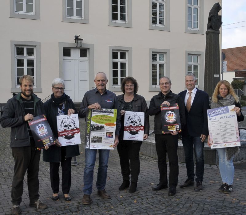 Organisatoren der Kulturwoche. Foto: Klaus-Dieter Hring