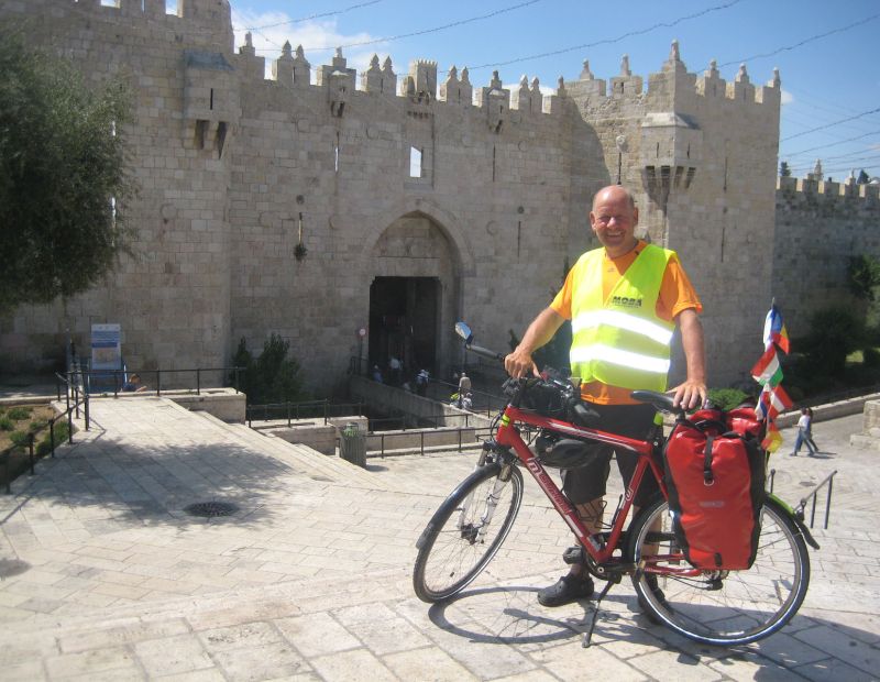 Pilgerreise mit dem Fahrrad von Istanbul bis Jerusalem