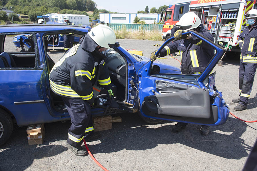 Ausbildungswochenende bei der Feuerwehr Dernbach