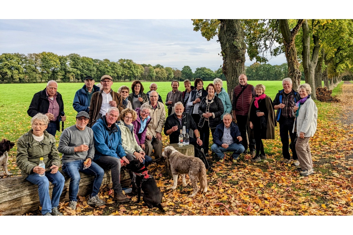 "Et wor widda schn" bei der Herbstwanderung des OGV Rheinbreitbach