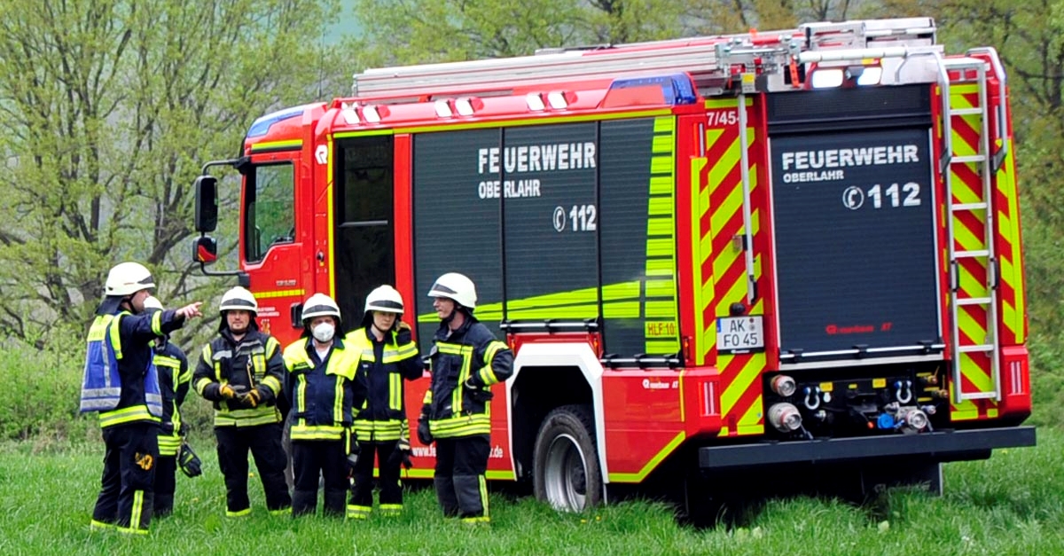 Kreisübergreifende Übung fördert die Zusammenarbeit der Freiwilligen Feuerwehren