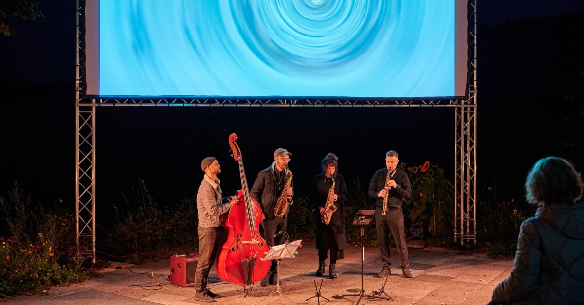 So sah die Bhne der "open arts" in Forst im vergangenen Jahr aus. (Foto: Ludger F.J. Schneider)