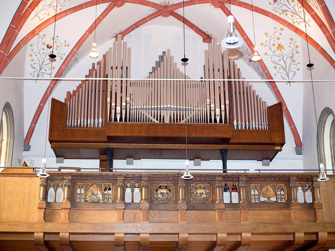 Orgelschler an der Knigin der Instrumente