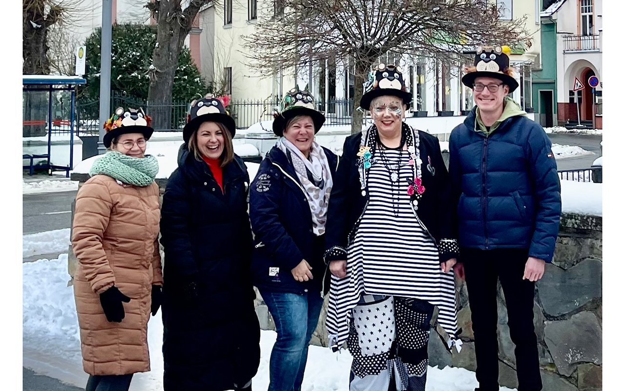 Karneval in Oberbieber mit den "Owwabiewarer Mdscha un Jonge"