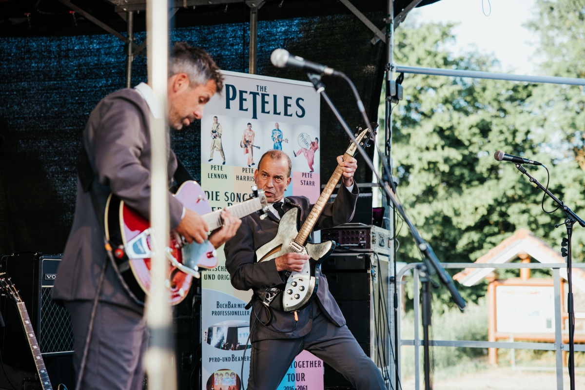 "The Peteles" begeisterten die Zuschauer. (Fotos: Sebastian Kraft)