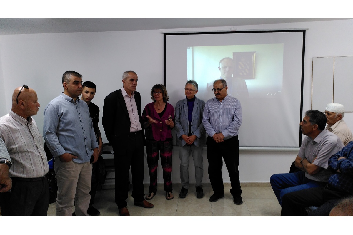 Aufbauhilfe: Neuwieder Delegation erffnet Gesundheitszentrum in Palstina