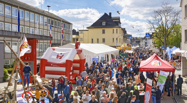 Stadtfest? Gelungen, wie der Besucherandrang zeigte. (Foto: P.-J. Steinke/Stadt Wissen)