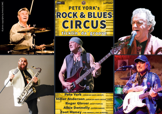 Pete Yorks Rock & Blues Circus kommt nach Wissen 