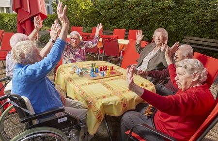 Freizeitgestaltung und Bewegungsangebote werden auch im Westerwald in den Altenpflegeeinrichtungen  wie hier im Ignatius-Ltschert-Haus in Horbach  immer wichtiger. (Foto: Veranstalter/Sascha Ditscher)   