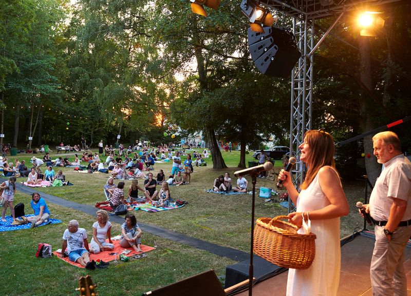 KulturZeit-Picknickkonzert 2020. Foto: Matthias Ketz.