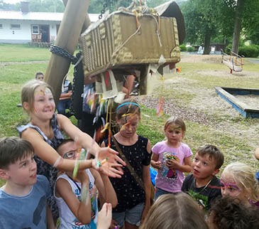 Holz- und Musikwerkstatt am Camping im Eichenwald ging zu Ende