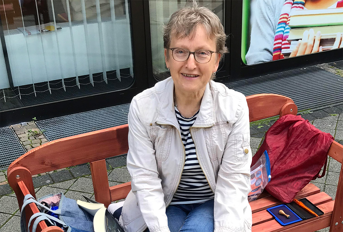 Lesepatin Marlene Kraft. Quelle: Verbandsgemeindeverwaltung Betzdorf-Gebhardshain