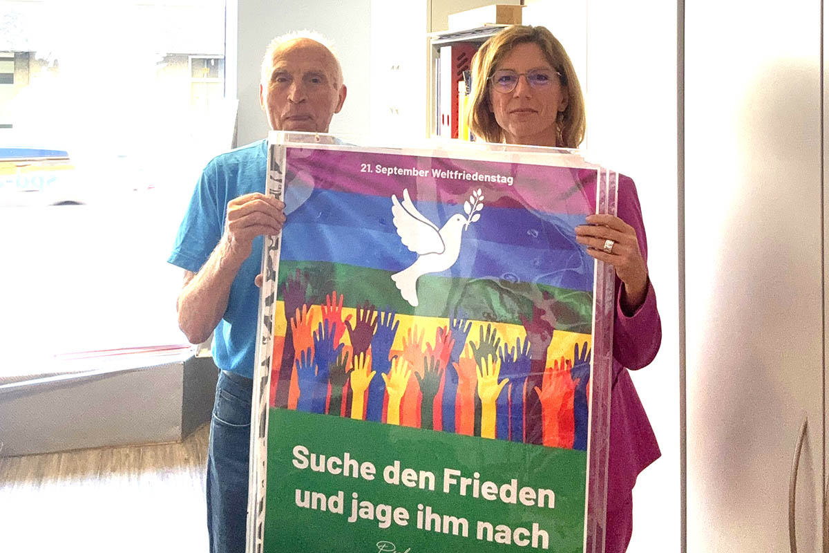 Appell f�r Frieden und Gewaltfreiheit am Internationalen Tag des Friedens