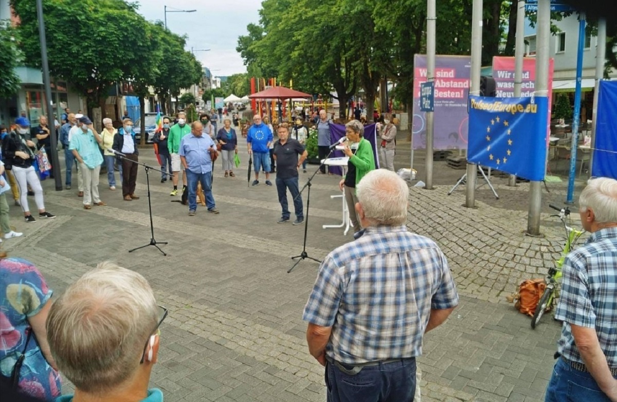 Am 27. August findet die nchste Demo von "Pulse of Europe" statt. (Foto: privat)