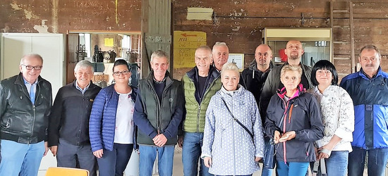 ber 1.000 Besucherinnen und Besucher informierten sich im vergangenen Jahr ber den Erzbergbau auf der Grube Georg in Willroth, darunter auch eine polnische Besuchergruppe aus Olszanka. (Foto: Verbandsgemeinde Flammersfeld) 