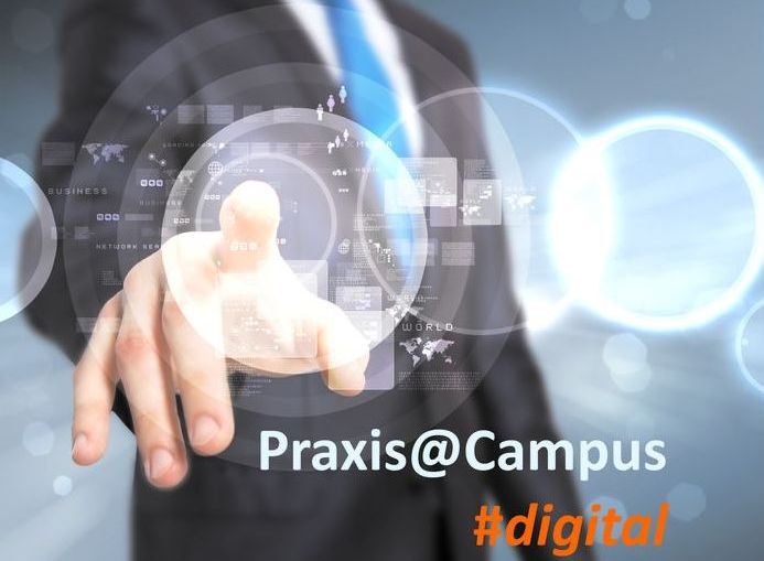 Digitales Vermittlungsprojekt Praxis@Campus. Foto: privat