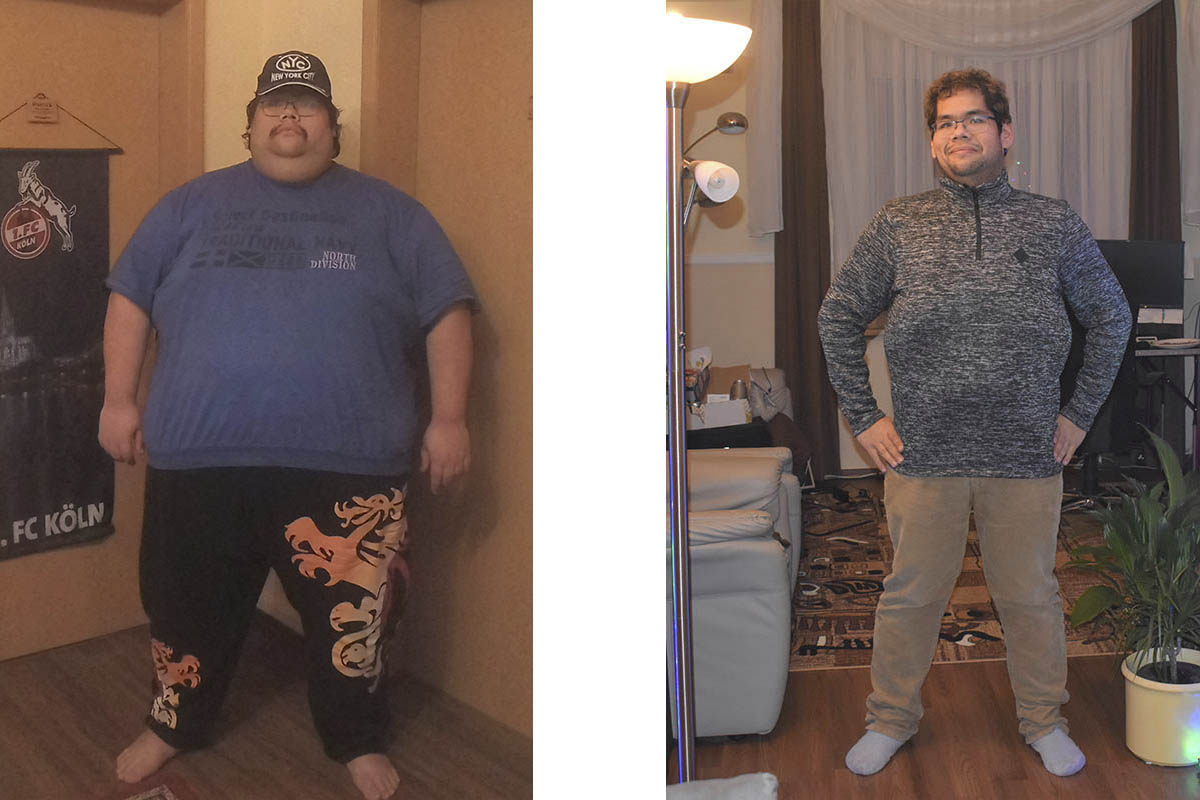 Patrick Schmidt reduzierte sein Gewicht um 140 Kilogramm 