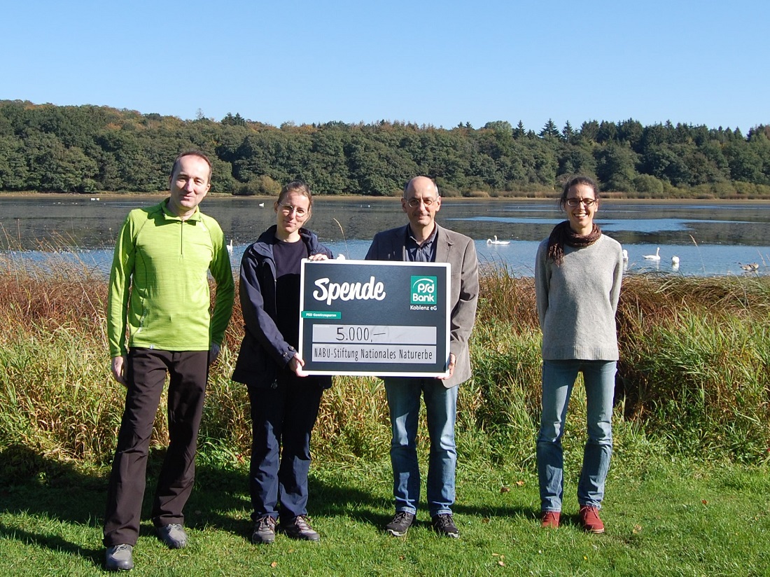 5.000 Euro fr das Naturschutz-Engagement an der Westerwlder Seenplatte