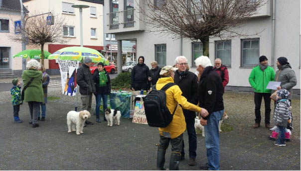 Mahnwache gegen Rechts in Puderbach