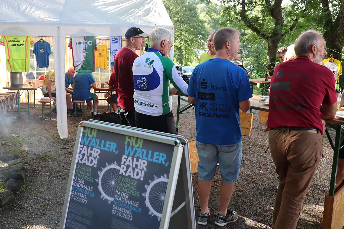 Die Radsportler der Equipe EuroDeK sind schon seit Grndung viel im Gelbachtal unterwegs. Foto: Uli Schmidt
