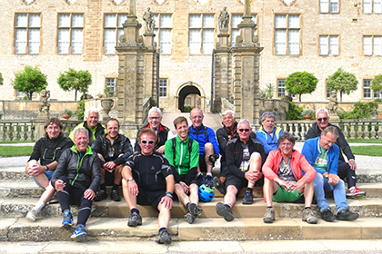 Radtour des VfL Dermbach fhrte durch das Taubertal