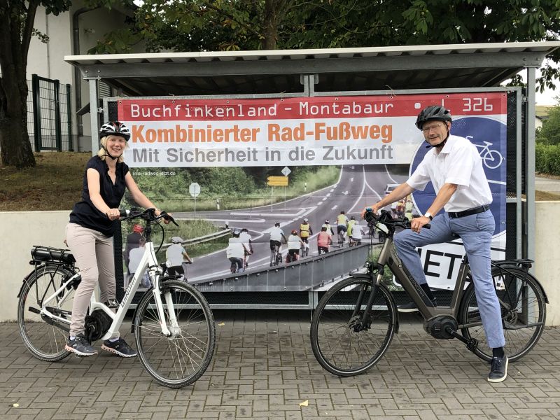 Jenny Gro MdL und Dr. Helmut Martin MdL, verkehrspolitischer Sprecher der CDU Landtagsfraktion. Fotos: privat