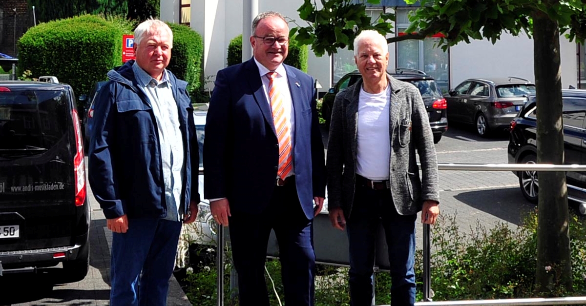 (v. l.) Udo Seidler, Martin Leis und Bernd Niederhausen. (Foto: kk)