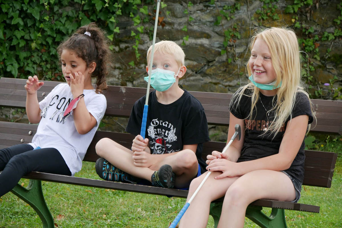 Sommerferienspa fr die Kinder im Regenbogenhaus