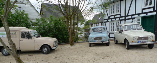 Vom 17. bis 19. August treffen sich die Mitglieder und Freunde des Renault 4 Club Deutschland in Mittelhof. (Foto: Renault 4 Club Deutschland) 