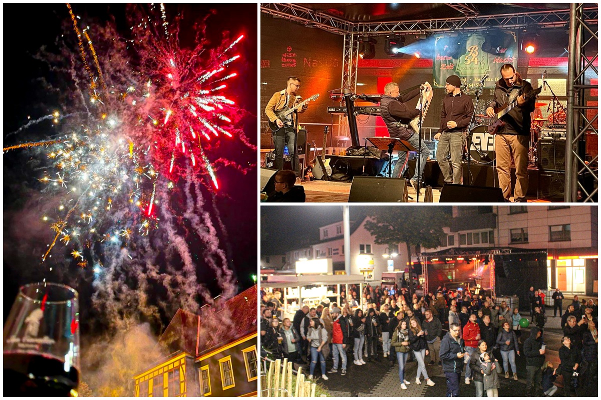 Straenfest in Rennerod im Regen - eine beraus gelungene Veranstaltung