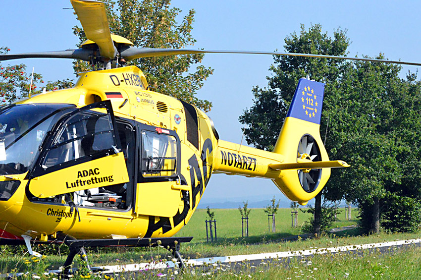 Der Junge wurde noch mit einem Rettungshubschrauber in die Klinik geflogen, wo er einen Tag spter verstarb. Symbolfoto