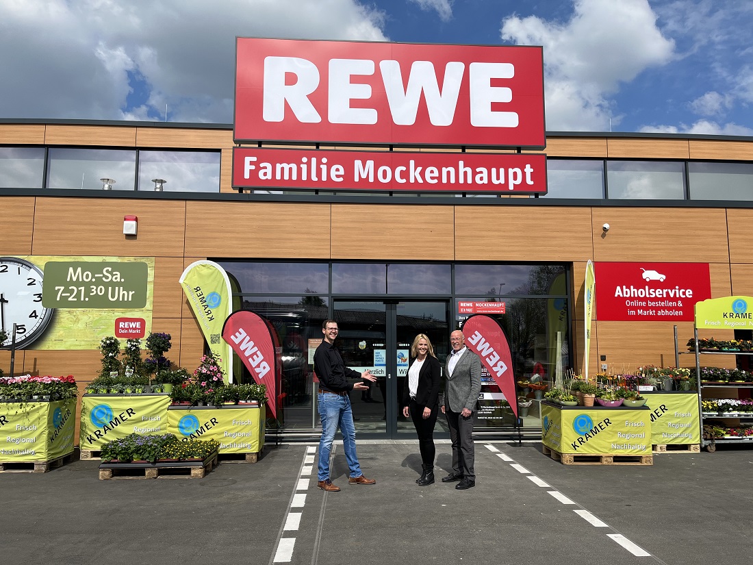 Groe Neuerffnung vom Rewe Mockenhaupt in Buchholz