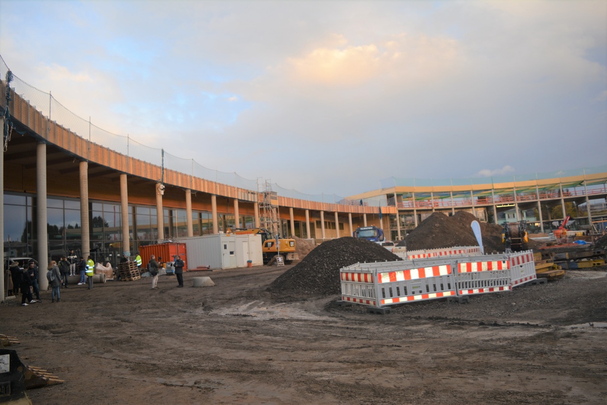 Schon bald wird das neue "Rastal Center" fertiggestellt sein. (Fotos: Wolfgang Rabsch)