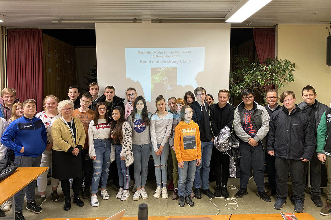 Klimaschutz an der Maximilian-Kolbe Schule in Rheinbrohl 