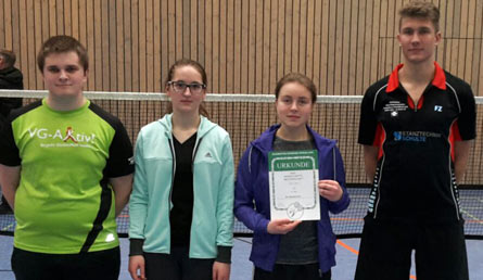 Vier gewinnt: Altenkirchener Badminton-Nachwuchs erfolgreich