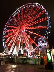 Riesenrad auf dem Dsseldorfer Weihnachtsmarkt. Foto: privat