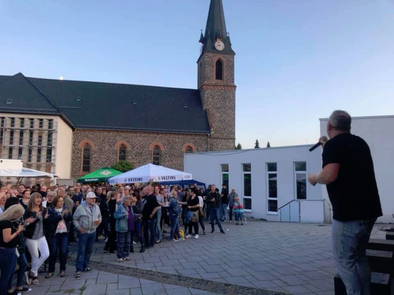 Tolle Stimmung bei der Rocknacht des Kulturkreises Hoher Westerwald 