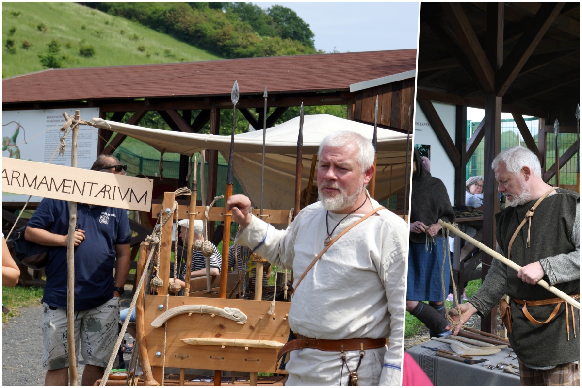 Historische Bgen und Bogenschieen in der "RmerWelt" Rheinbrohl