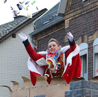 Rosenmontagszug in Herdorf - herrlich wie eh und je 