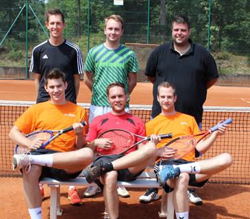 Die Herrenmannschaft der Tennisfreunde Blau-Rot Wissen. Foto: Verein