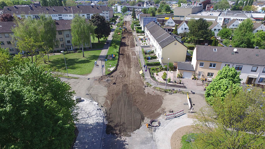 Sandkauler Weg: Verzgerung durch spteren Baubeginn 