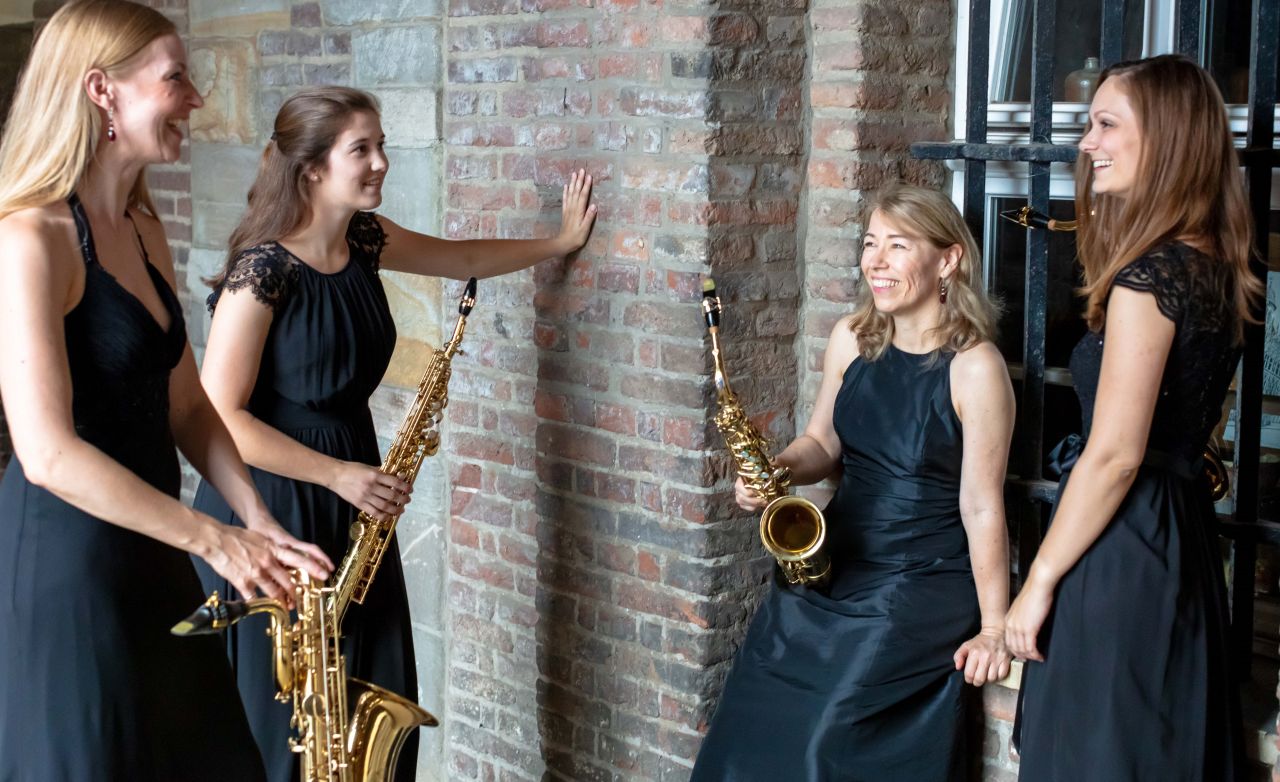 Das Deutsche Saxophon-Ensemble live in der Marktkirche
