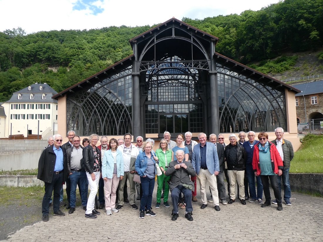 Senioren Union Neuwied erkundet Industriedenkmal Sayner Htte