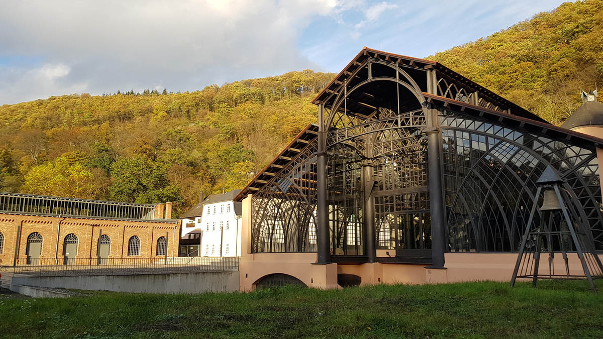 Sayner Htte, die Giesshalle und Westfassade. Foto: Stiftung Sayner Htte 