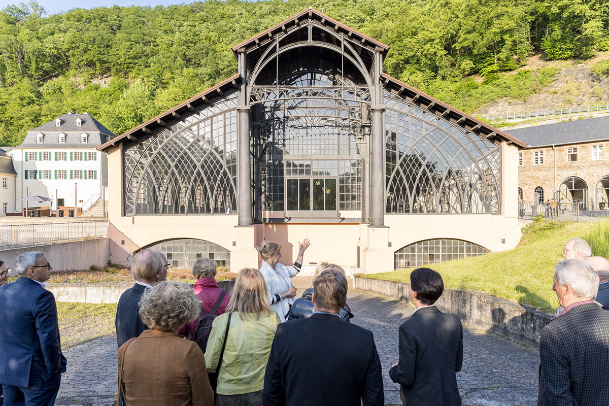 Fhrung Sayner Htte Giehalle. Foto Benedikt Rothkegel