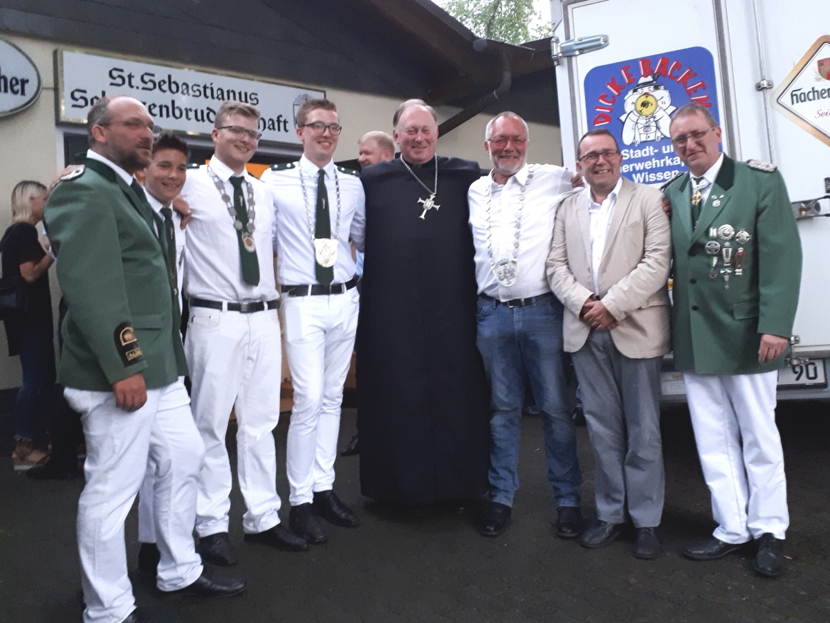 Am Fronleichnamstag  Donnerstag, den 16. Juni  findet nach zweijhriger Pause wieder das Knigsvogelschieen der St. Sebastianus Schtzenbruderschaft 1402 vom Heister zu Schnstein ab 16 Uhr am Schtzenhaus statt. (Foto: Schtzenbruderschaft)