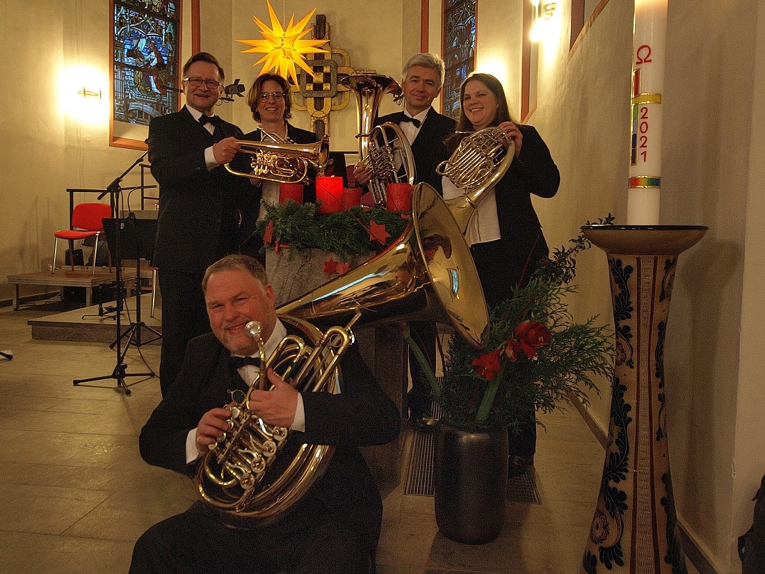 Frechblech spielte traditionelle Adventskonzerte in Selters und Ransbach-Baumbach
