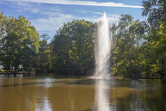 Der Schlossweiher in Dierdorf. Foto: Wolfgang Tischler