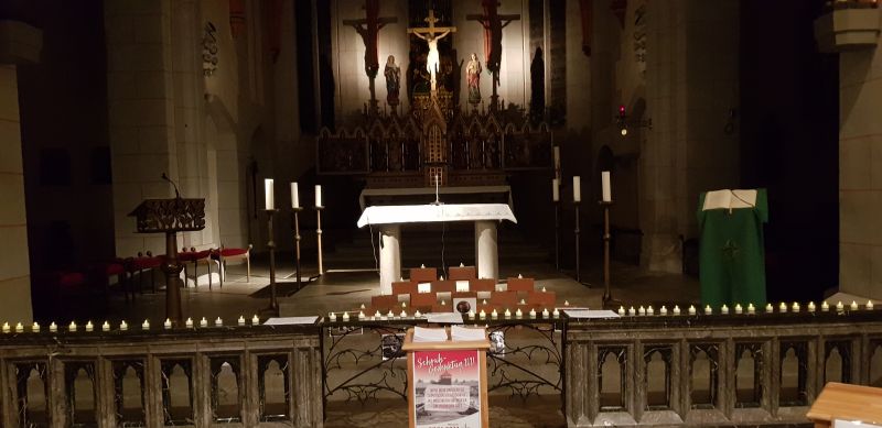 Die Kirche St. Peter in Ketten ist Gedenksttte fr die Opfer des Nationalsozialismus. Foto: privat